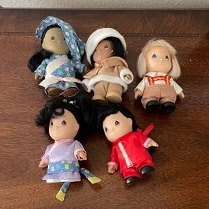 Vintage Precious Moments Hi Babies Set Of 5